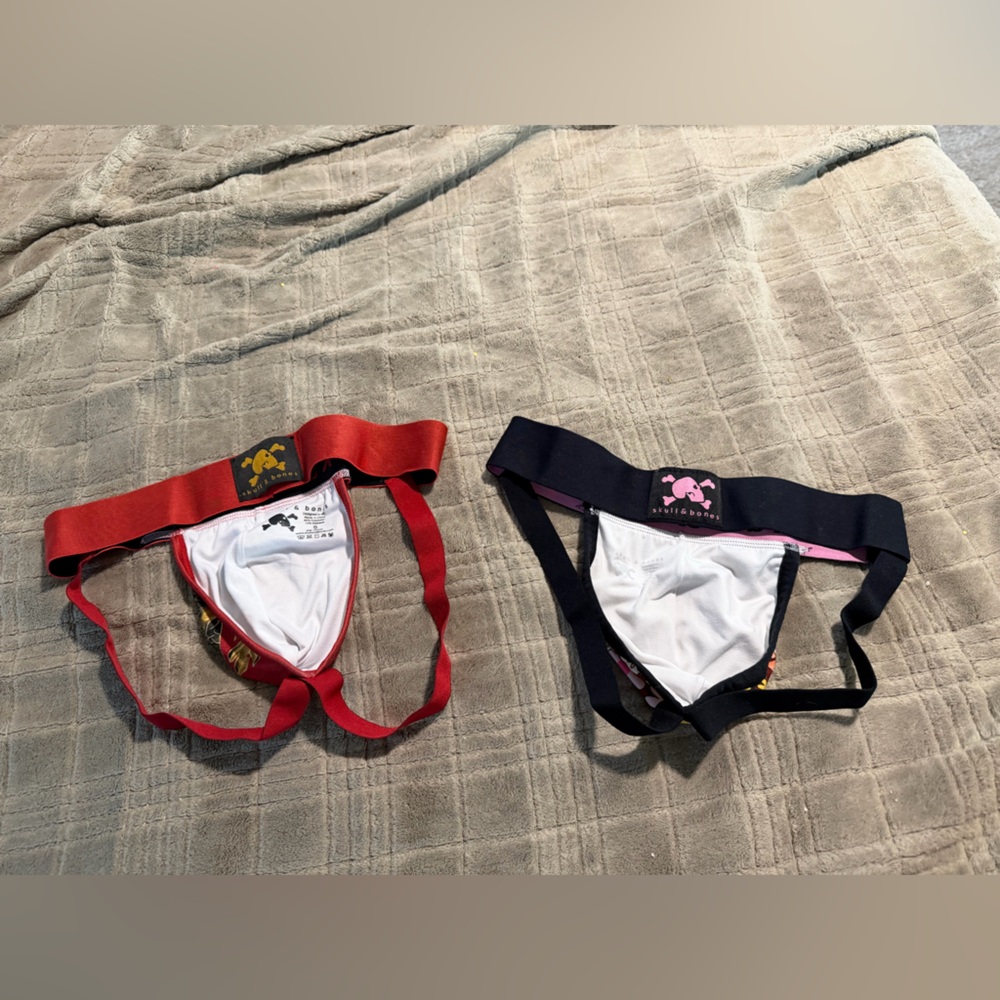Skull and Bones jockstraps size small